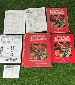 D&D Grundregelset 1 Mentzer Box TSR 1011 BECMI Dungeons and Dragons Basic Set - Bild 1 von 15