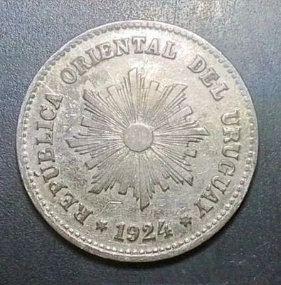 (Nov25) 1924 1 Centesimo Uruguay 🇺🇾 - Image 1 of 2