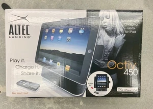 Altec Lansing Octiv Stage 450 30-Pin iPad/iPhone/iPod Speaker Dock New In Box - Picture 1 of 3