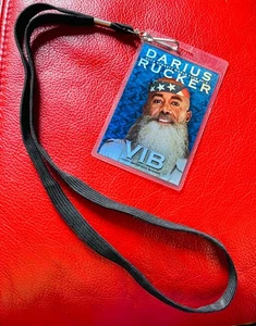 DARIUS RUCKER Ruck Dynasty Tour 2013 Laminado Backstage Pass on Lanyard - Imagen 1 de 3