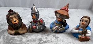 Vintage 2006 Wizard of Oz Celebriducks Duck Figures Set First Edition - Picture 1 of 20