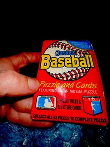 Donruss Baseball Puzzle und Karten 1988 WaxPack versiegelt 15 Karten 3 Puzzleteile - Bild 1 von 3