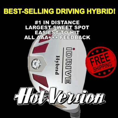 #1 iDrive Hybrid Driver (Choose 13° 16° 19°) NEW Golf Club COMPARE to TETON - Image 1 of 4