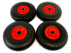 x4 New Trolley Wheels Pneumatic / Go Kart / For Soap Box Racer Project Fun Kart 