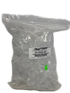 (100) OPTICHEM 8mL Disposable PP Cone Shape Filter Funnel 10um PE Frit OP6605-08 - Picture 1 of 4