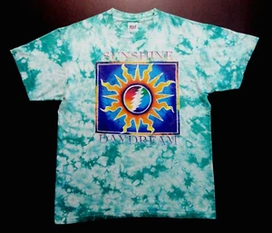 Grateful Dead Shirt T Shirt Vintage 1996 Sunshine Daydream Sun Tie Dye GDM L - Picture 1 of 11