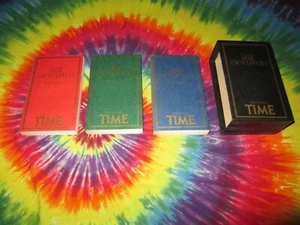 ENCYCLOPEDIA DESK DESKTOP TIME MAGAZINE HISTORY 1982 CONCORD 3 VOLUME BOOK SET - Picture 1 of 6
