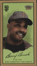 2003 Topps 205 Brooklyn #1 Barry Bonds w/Helmet U - NM-MT