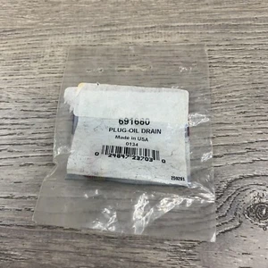 Enchufe de drenaje de aceite Briggs and Stratton 691680 genuino lote antiguo pieza OEM - Imagen 1 de 6