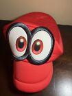 Super Mario Odyssey Cappy Red Mario Hat Cosplay Costume Stuffed Plush Cap Gift