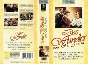 (VHS) Das Wunder von St. Justin - Hans Holt, Sieghardt Rupp, Oskar Sima (1960) - Bild 1 von 2