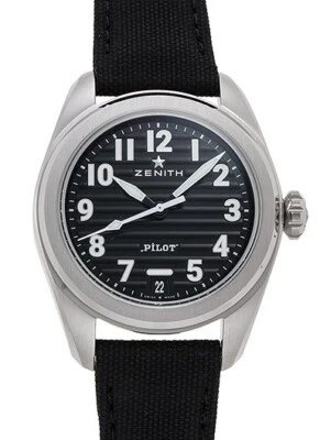 Zenith Pilot Automatic 03.4000.3620/21.I001 Black New - image 1 of 4