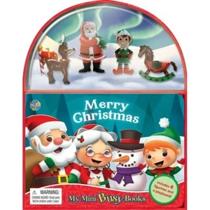 Merry Christmas My Mini Busy Book Figurine Toys Ornaments Phidal NEW and SEALED - Picture 1 of 4