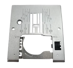 Needle Plate 754636102 Janome 18W LE, 4618, 4618LE, 4623, 4623LE, 5018, 5024 - Picture 1 of 2