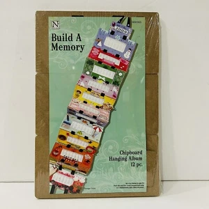 Lot Of 5 Nicole Build A Memory Clipboard 12-Piece Hanging Album - Picture 1 of 2