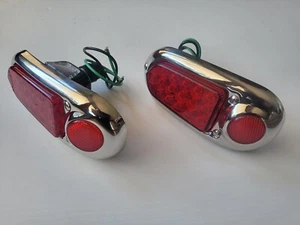 49 50 CHEV LED TAIL LIGHTS NEW CHEVY CHEVROLET 1949 1950 BELAIR DELUXE ASSEMBLY - Picture 1 of 3