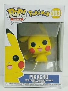 Funko Pop Games Pokemon Pikachu #553 w/ Protector Mint - Picture 1 of 6