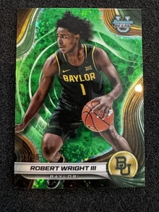 2024-25 Bowman U's Best Robert Wright III Green Mini Diamond /99 - Picture 1 of 3