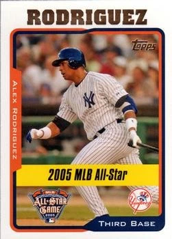 Alex Rodriguez 2005 Topps Updates & Highlights #UH176 New York Yankees - Image 1 of 2