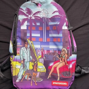 SPRAYGROUND The 305 Backpack Rare Bag Laptop Tablet - Picture 1 of 24