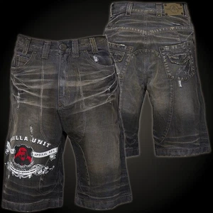 GORILLA UNIT BSA Shorts Schwarz Herren Gorilla Unit - Picture 1 of 6