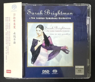 1997 Sarah Brightman Time To Say Goodbye HK/Taiwan Ltd OBI Edition SACD CD - Bild 1 von 4