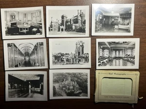 Vintage Photo Snapshots Casa Loma Ontario Canada 8 Photographs Mini Castle - Picture 1 of 2