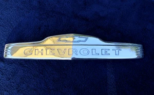 Camión Chevy 1947-1953 vintage capó delantero emblema insignia sedán entrega 3100 3600 - Imagen 1 de 14