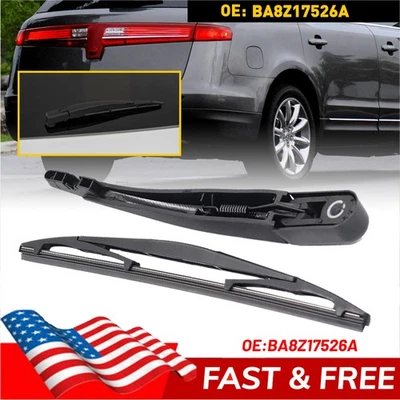 Brazo y cuchilla limpiaparabrisas trasero BA8Z17526A para Ford Flex Lincoln MKT 2009-2019 Foto 1 de 4