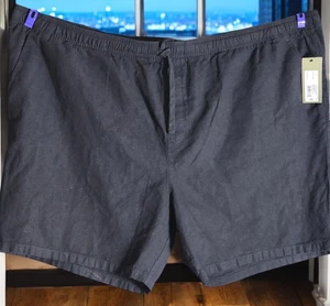 NWT Goodfellow Men’s 4XL Black Shorts 7” Inseam Drawstring Pockets Casual - Picture 1 of 9