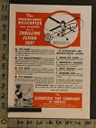 1947 TOY AD HELICOPTER AIRCRAFT CROWDER MODEL SCIENTIFIC AMERICA DETROIT MI TL11