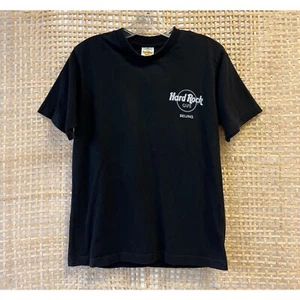 Camiseta negra Hard Rock Cafe Beijing talla pequeña - Imagen 1 de 4