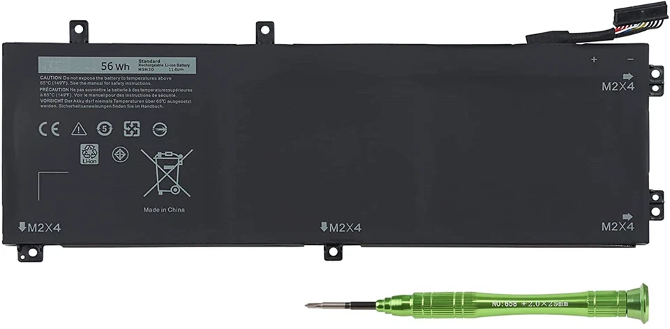 Batería para portátil compatible con Dell XPS 15 9560 9570 9550 9590.. 11.4V 56Wh Foto 1 de 4