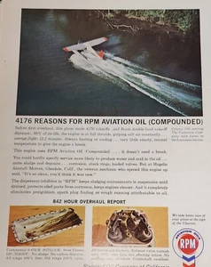 Imagen publicitaria de revista Cessna 180 1964 avión retro mosca flotador avión exhibición de arte - Imagen 1 de 1
