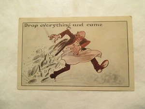 Postcard Drop everything and come Comic - Picture 1 of 2