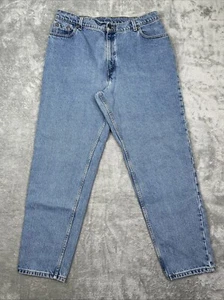 Vintage Levi's 550 Mom Jeans High Rise Size 18 Reg M Relaxed Fit Tapered Leg Y2K - Picture 1 of 12