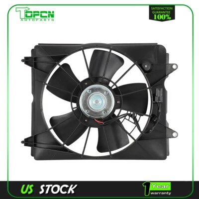Electric Radiator Fan Assembly Fits 10 2011 2012 2013 2014 2015 2016 Honda CR-V Foto 1 de 4