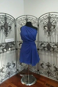 SR584 GATHER & GOWN 523 FARBE 401 GRÖSSE 22 BLAU FORMELL SCHWARZ ZUM BINDEN PARTYKLEID KLEID - Bild 1 von 11