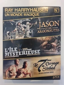 Ray Harryhausen.  Coffret n°1. Un monde magique. 3 bluray. Comme neuf. - Imagen 1 de 3