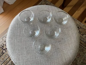 SET (6) BORMIOLI ROCCO KLAR HARTGLAS GEWÜRZ VORBEREITUNGSSCHALEN NEU OHNE ETIKETT - Bild 1 von 5