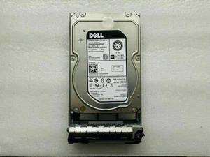 DELL ST6000NM0095 RHVWG 0RHVWG 3.5" 6TB 7.2K 12GBPS 512E SAS HARD DRIVE W Tray - Picture 1 of 4