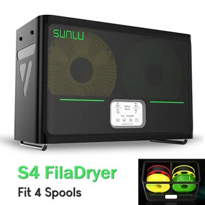 SUNLU S4 Suszarka filamentowa Szybkie podgrzewanie dla 4 * 1kg PLA ABS Duża pojemność - Zdjęcie 1 z 16