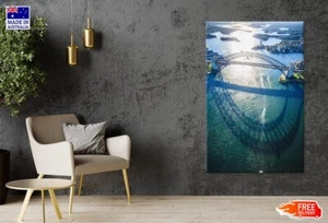 Aerial View Of Sydney Cityscape, Sydney Canvas Print Unframed Home Decor - Picture 1 of 5