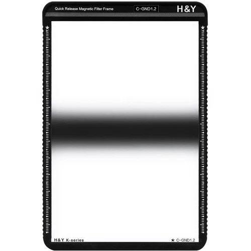 H&Y Filters 100x150mm Centre Graduated Neutral Density GND1.2 Filter with Frame - Image 1 of 1