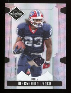 2008 Donruss Leaf Limited Football #12 Marshawn Lynch Patch /10