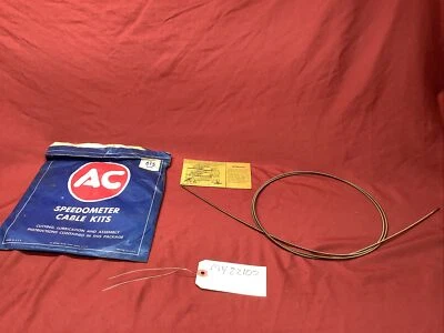 CABLE VELOCÍMETRO NORS 1957-1964 CHEVROLET CORVETTE ACDELCO 80" #846890 Foto 1 de 4