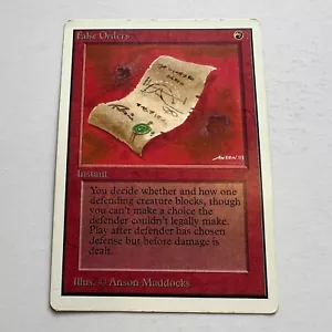 MTG False Orders Unlimited Edition Regular Common 148/302 Heavily Played HP - Picture 1 of 8