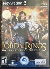 Lord of the Rings: The Return of the King PS2 PlayStation Complete EUC 2 LOTR