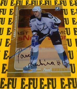2000-01 BAP Gold #54 Hockey Autograph PAVEL KUBINA #13 Tampa Bay Lightning Auto - Picture 1 of 1