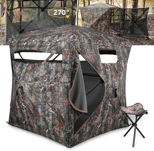 Jagdrollo 270 Grad durchsichtig, Bodenrollo für Hirschjagd, 2-3 Personen - Bild 1 von 11